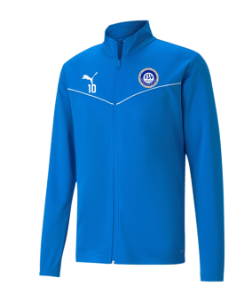 PUMA teamRISE Poly Trainingsjacke Blau F02