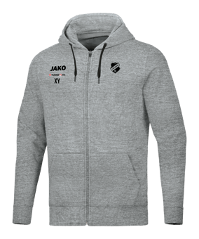 JAKO Base Kapuzenjacke Grau F41