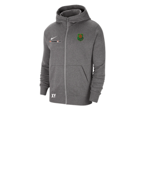 Nike Park 20 Fleece Kapuzenjacke Kids Grau F071