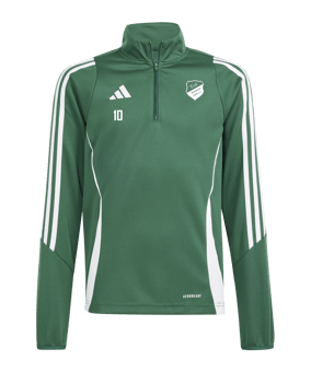 adidas Tiro 24 Trainingstop Kids Grün Weiss