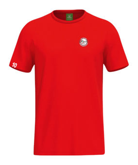 Erima TS T-Shirt Rot F2082651