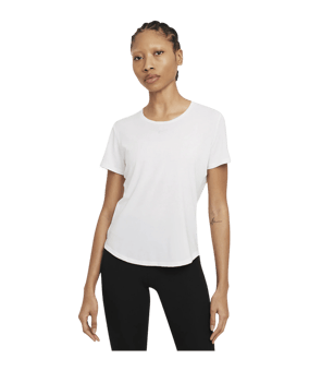 Nike One Luxe T-Shirt Damen Weiss F100 - weiss