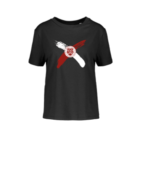 Merch Muser T-Shirt Women Black | #cross