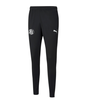 PUMA teamRISE Poly Trainingshose Schwarz F03