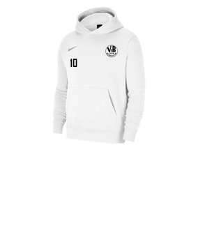 Nike Park 20 Fleece Hoody Kids Weiss Grau F101