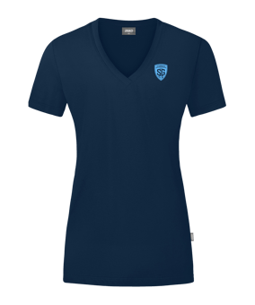 SG Baumwoll T-Shirt Damen Blau F900