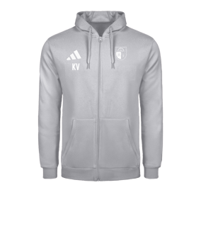 adidas Entrada 26 Kapuzenjacke Grau