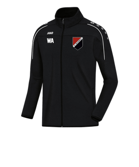 JAKO Classico Trainingsjacke Schwarz Weiss F08