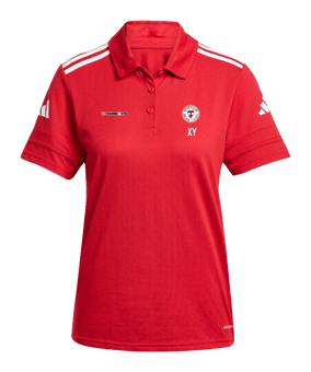 adidas Squadra 25 Polo Damen Rot