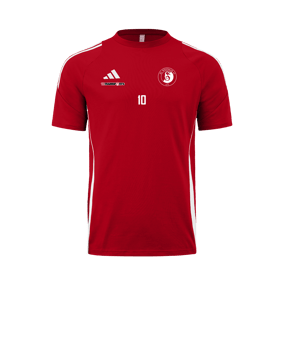 adidas Tiro 24 T-Shirt Rot Weiss