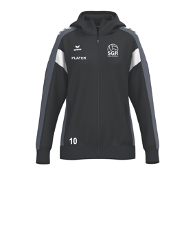 Erima Celebrate 125 Kapuzenjacke Damen Schwarz