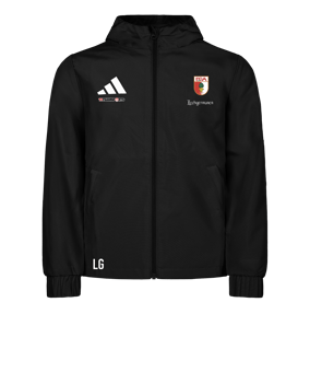 adidas Entrada 26 Regenjacke Schwarz
