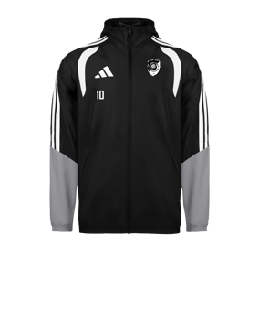 adidas Tiro 26 Regenjacke Schwarz