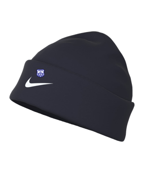 Bonnet Nike Peak Standard Cuff bleu blanc F451 