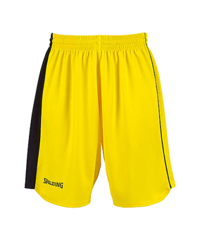 Spalding 4HER II Short Damen Gelb Schwarz F06 - gelb