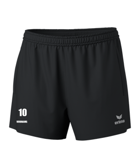 Erima Team Short Damen Schwarz