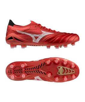 Mizuno Morelia Neo Beta Elite FG Ruby Red 40th Anniversary Rot F60 - rot