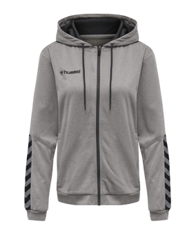Hummel Authentic Poly Kapuzenjacke Damen F2006 - grau