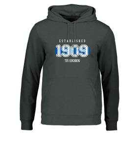 Merch Drummer 2.0 Hoody Dark Heather Grey | #established