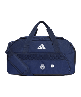 adidas Tiro League Duffel Bag Gr. S Blau Schwarz