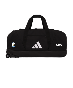 adidas Tiro Trolley Gr. XL Schwarz Weiss