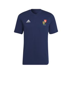 adidas Entrada 22 T-Shirt Blau