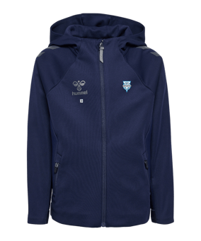 Hummel Veste à capuche Bleu C7026