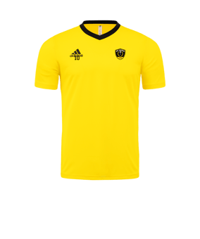 Maillot adidas Entrada 22 jaune noir 