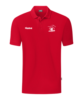 JAKO Organic Polo Shirt Kids Rot F100