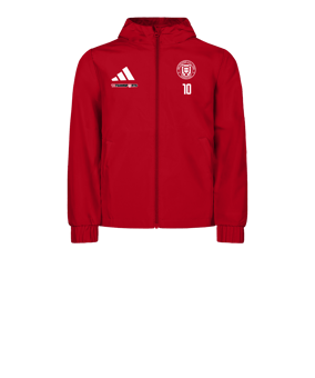 adidas Entrada 26 Jacke Kids Rot