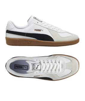 PUMA Army Trainer Weiss Schwarz F21 - weiss