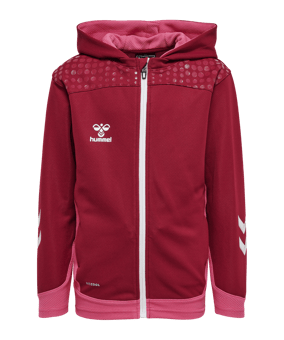 Hummel hmlLEAD Poly Trainingsjacke Kids Rot F3584 - rot
