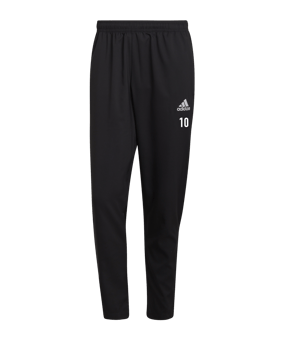 adidas Entrada 22 Präsentationshose Schwarz Weiss