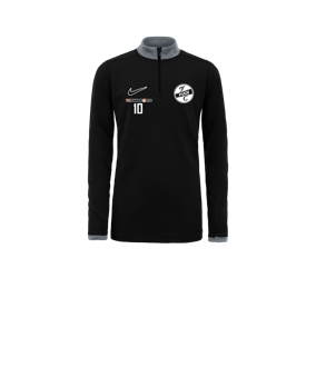 Nike Academy 25 Drill Top Sweatshirt Kids Schwarz F010