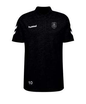Hummel Cotton Poloshirt Schwarz F2001