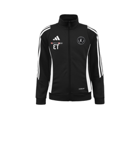 adidas Tiro 24 Trainingsjacke Kids Schwarz Weiss