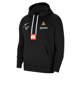 Nike Park 20 Fleece Hoody Schwarz Weiss F010