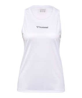Hummel Run Tanktop Damen Weiss F9001 - weiss