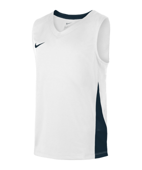 Nike Team Basketball Stock Trikot Kids Weiss F101 - weiss