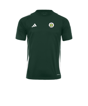 adidas Tiro 24 Trikot Dunkelgrün Weiss
