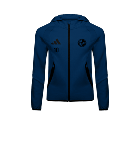 adidas Tiro Travel Jacke Kids Dunkelblau