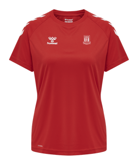 Hummel hmlCORE XK Poly T-Shirt Damen Rot F3062