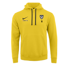 Nike Park 20 Fleece Hoody Gelb Schwarz F719