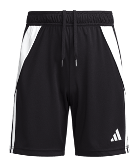 adidas Tiro 24 Short Kids Schwarz Weiss - schwarz