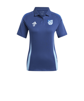adidas Tiro 24 Competition Poloshirt Damen Blau