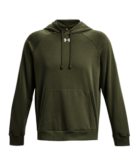 Under Armour Rival Fleece Hoody Grün F390 - gruen