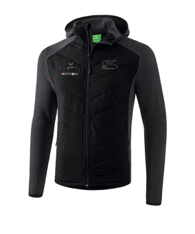 Erima Steppjacke Schwarz