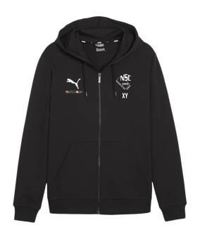 PUMA teamGOAL Casuals Kapuzenjacke Schwarz F03