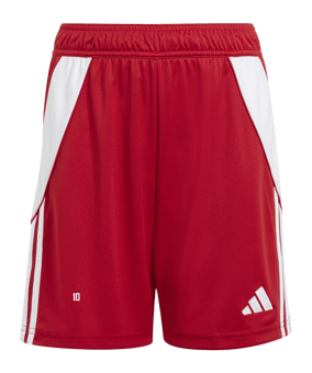 adidas Tiro 24 Short Kids Rot Weiss