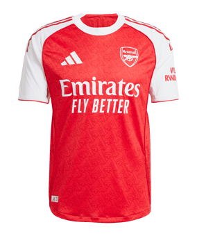 adidas FC Arsenal London Authentic Trikot Home 2025/2026 Rot - rot